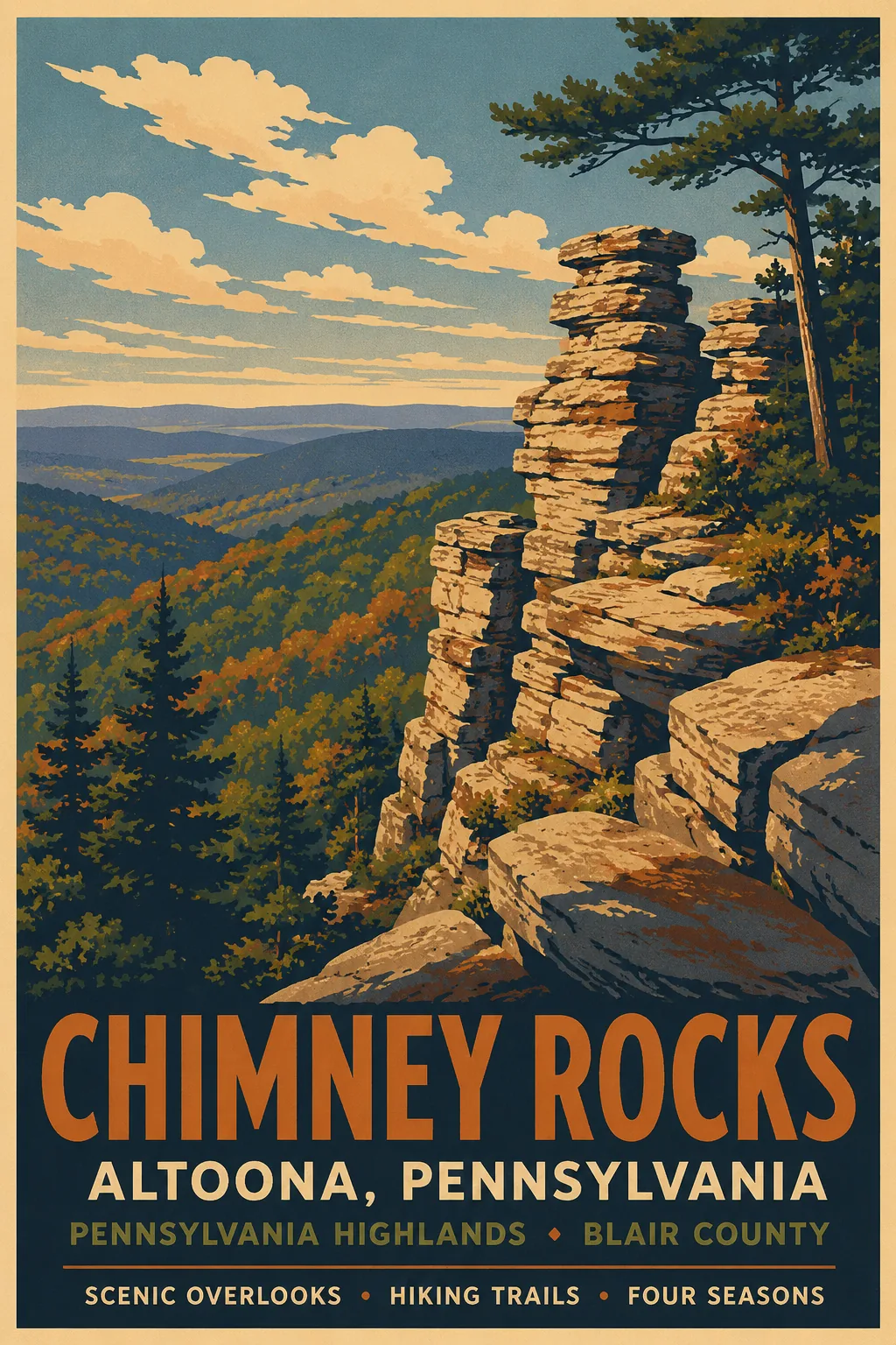 Chimney Rocks Park